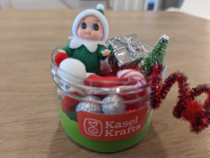 Holiday Dough to go Jars - Kasel Krafts